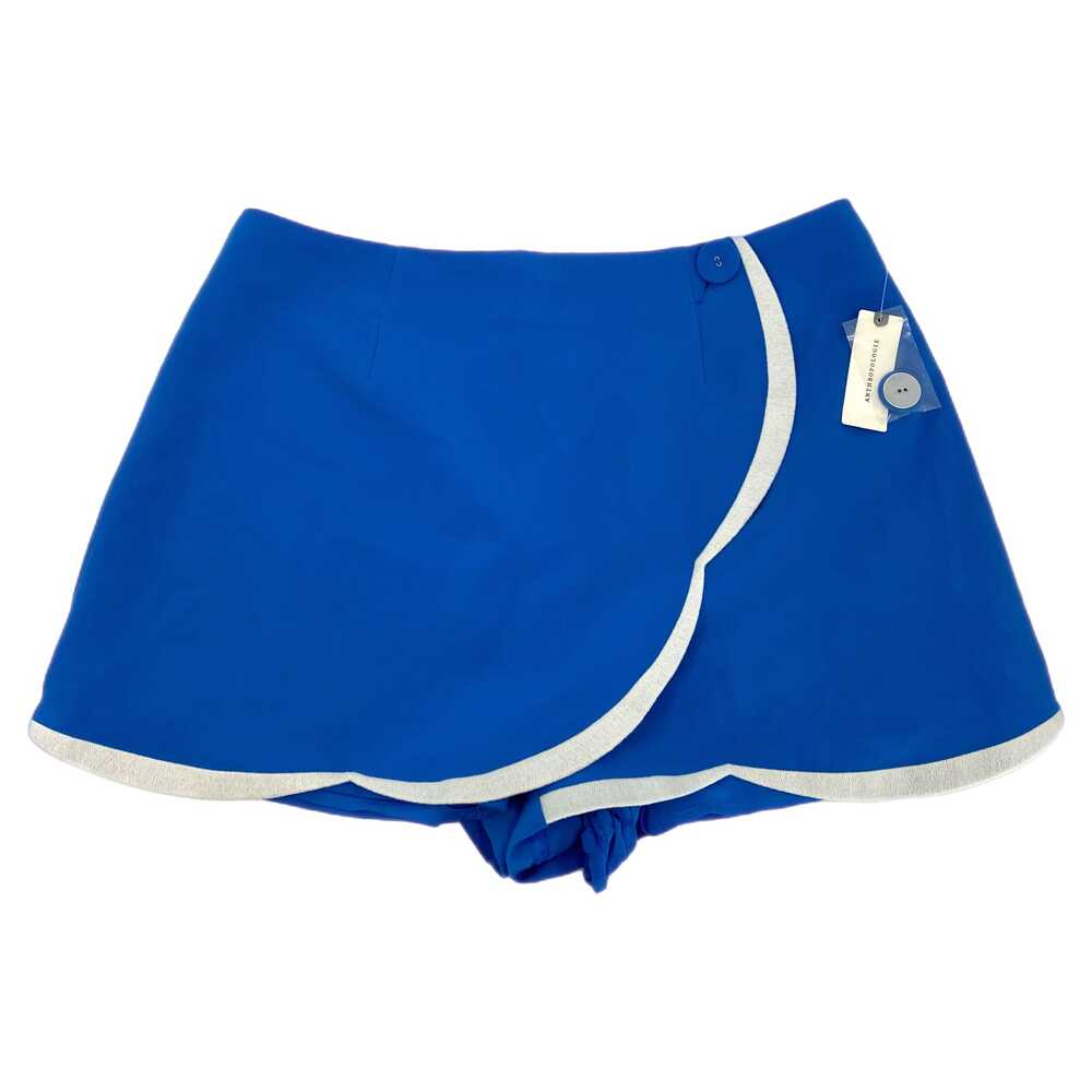 Maeve Blue White Mini Skort | Perfect for Any Occasion
